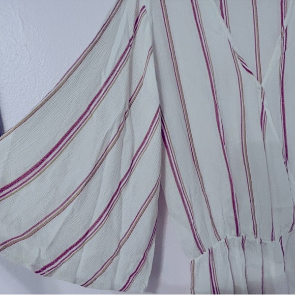 💕Elan💕 Striped Romper Sz M ✨BRAND NEW✨ - Picture 4 of 7